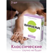 Классические презервативы Bariera Classic - 3 шт. - Bariera - купить с доставкой в Нижнем Тагиле