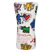 Мастурбатор-туба Keith Haring Soft Tube CUP - Tenga - в Нижнем Тагиле купить с доставкой