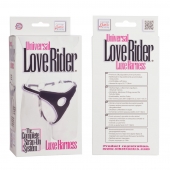Трусы для страпона с универсальным креплением Universal Love Rider Luxe Harness - California Exotic Novelties - купить с доставкой в Нижнем Тагиле
