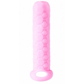 Розовый фаллоудлинитель Homme Long - 13,5 см. - Lola Games - в Нижнем Тагиле купить с доставкой