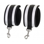 Серебристо-черные оковы Anonymo - ToyFa - купить с доставкой в Нижнем Тагиле