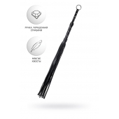 Черный флоггер Anonymo - 64 см. - ToyFa - купить с доставкой в Нижнем Тагиле