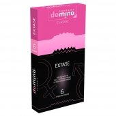 Презервативы с точками и рёбрышками DOMINO Classic Extase - 6 шт. - Domino - купить с доставкой в Нижнем Тагиле