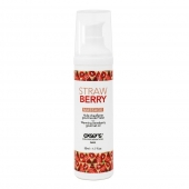 Разогревающее массажное масло  с ароматом клубники Gourmet Strawberry - 50 мл. - Exsens - купить с доставкой в Нижнем Тагиле