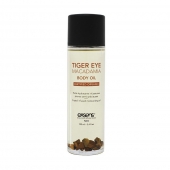 Органическое массажное масло TIGER EYE MACADAMIA - 100 мл. - Exsens - купить с доставкой в Нижнем Тагиле