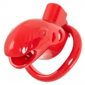 Красный мужской пояс верности из пластика - ToyFa - купить с доставкой в Нижнем Тагиле