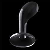 Прозрачный стимулятор простаты Flawless Clear Prostate Plug - 15 см. - Lovetoy - в Нижнем Тагиле купить с доставкой