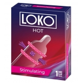 Стимулирующая насадка на пенис LOKO HOT с возбуждающим эффектом - Sitabella - в Нижнем Тагиле купить с доставкой
