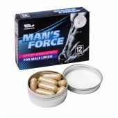 Пищевой концентрат для мужчин MANS FORCE  - 12 капсул - Sitabella - купить с доставкой в Нижнем Тагиле