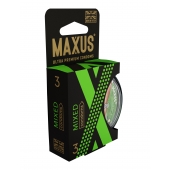 Презервативы в пластиковом кейсе MAXUS AIR Mixed - 3 шт. - Maxus - купить с доставкой в Нижнем Тагиле