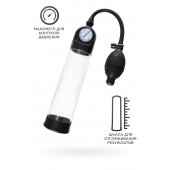 Прозрачная механическая помпа Roald с манометром - Sexus - в Нижнем Тагиле купить с доставкой