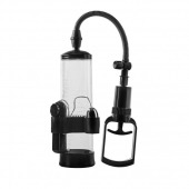 Прозрачная вакуумная помпа с вибрацией Vibrating Penis Pump - Dream Toys - в Нижнем Тагиле купить с доставкой