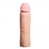 Телесная фаллическая насадка на пенис Magnum Xtender - 23 см. - Blush Novelties - в Нижнем Тагиле купить с доставкой
