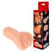 Телесный реалистичный мастурбатор в виде вагины - Bior toys - в Нижнем Тагиле купить с доставкой