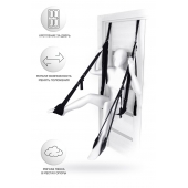 Черные секс-качели на дверь Anonymo №0505 - ToyFa - купить с доставкой в Нижнем Тагиле