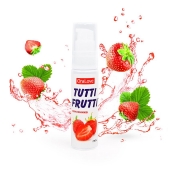 Гель-смазка Tutti-frutti с земляничным вкусом - 30 гр. - Биоритм - купить с доставкой в Нижнем Тагиле