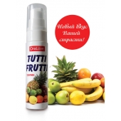 Гель-смазка Tutti-frutti со вкусом тропических фруктов - 30 гр. - Биоритм - купить с доставкой в Нижнем Тагиле
