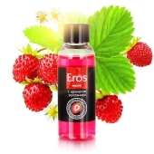 Массажное масло Eros fantasy с ароматом земляники - 50 мл. - Биоритм - купить с доставкой в Нижнем Тагиле