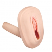 Мастурбатор-вагина с вибрацией и выносным пультом управления REALSTUFF SMOOTH   BALD - Dream Toys - в Нижнем Тагиле купить с доставкой