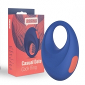 Синее эрекционное кольцо RRRING Casual Date Cock Ring - FeelzToys - в Нижнем Тагиле купить с доставкой