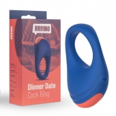 Синее эрекционное кольцо RRRING Dinner Date Cock Ring - FeelzToys - в Нижнем Тагиле купить с доставкой