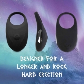 Черное эрекционное виброкольцо Thor Cockring - FeelzToys - в Нижнем Тагиле купить с доставкой
