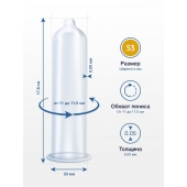Презервативы MY.SIZE размер 53 - 10 шт. - My.Size - купить с доставкой в Нижнем Тагиле