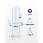 Презервативы MY.SIZE размер 69 - 10 шт. - My.Size - купить с доставкой в Нижнем Тагиле