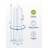 Презервативы MY.SIZE размер 49 - 3 шт. - My.Size - купить с доставкой в Нижнем Тагиле