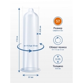Презервативы MY.SIZE размер 57 - 3 шт. - My.Size - купить с доставкой в Нижнем Тагиле