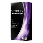 Презервативы с утолщённой стенкой VITALIS PREMIUM strong - 12 шт. - Vitalis - купить с доставкой в Нижнем Тагиле