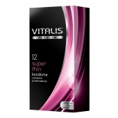 Ультратонкие презервативы VITALIS PREMIUM super thin - 12 шт. - Vitalis - купить с доставкой в Нижнем Тагиле