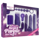 Эротический набор Toy Joy Mega Purple - Toy Joy - купить с доставкой в Нижнем Тагиле