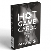 Игральные карты HOT GAME CARDS НУАР - 36 шт. - Сима-Ленд - купить с доставкой в Нижнем Тагиле