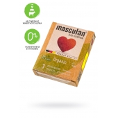 Экологически чистые презервативы Masculan Organic - 3 шт. - Masculan - купить с доставкой в Нижнем Тагиле