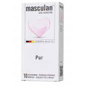 Супертонкие презервативы Masculan Pur - 10 шт. - Masculan - купить с доставкой в Нижнем Тагиле