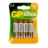 Батарейки алкалиновые GP Ultra Alkaline AA/LR6 - 4 шт. - Элементы питания - купить с доставкой в Нижнем Тагиле