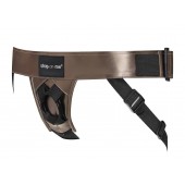 Бронзовый пояс для насадок Curious Harness - Strap-on-me - купить с доставкой в Нижнем Тагиле