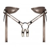 Бронзовый пояс для насадок Desirous Harness - Strap-on-me - купить с доставкой в Нижнем Тагиле