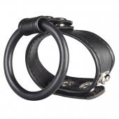 Двойное кольцо выносливости на пенис DUAL STAMINA RING - BlueLine - в Нижнем Тагиле купить с доставкой
