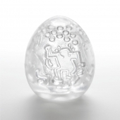 Мастурбатор-яйцо Keith Haring EGG DANCE - Tenga - в Нижнем Тагиле купить с доставкой