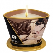 Массажная свеча Intoxicatin Chocolate с ароматом шоколада - 170 мл. - Shunga - купить с доставкой в Нижнем Тагиле