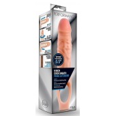 Телесная насадка на пенис 9 Inch Cock Sheath Extender - 22,2 см. - Blush Novelties - в Нижнем Тагиле купить с доставкой