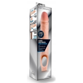 Телесная насадка на пенис 10 Inch Cock Sheath Extender - 25 см. - Blush Novelties - в Нижнем Тагиле купить с доставкой