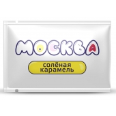 Универсальная смазка с ароматом солёной карамели  Москва Вкусная  - 10 мл. - Москва - купить с доставкой в Нижнем Тагиле