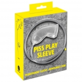 Прозрачная насадка на пенис Piss Play Sleeve для игр с мочеиспусканием - Orion - купить с доставкой в Нижнем Тагиле