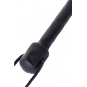 Чёрный стек с фигуркой леопарда на наконечнике - 21 см. - ToyFa - купить с доставкой в Нижнем Тагиле