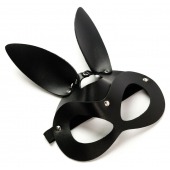 Черная маска  Зайка  с длинными ушками - Crazy Handmade - купить с доставкой в Нижнем Тагиле