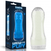 Светящийся в темноте мастурбатор Lumino Play Masturbator Pocketed - Lovetoy - в Нижнем Тагиле купить с доставкой