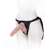 Фаллоимитатор на поясе Harness - 22,5 см. - LOVETOY (А-Полимер) - купить с доставкой в Нижнем Тагиле